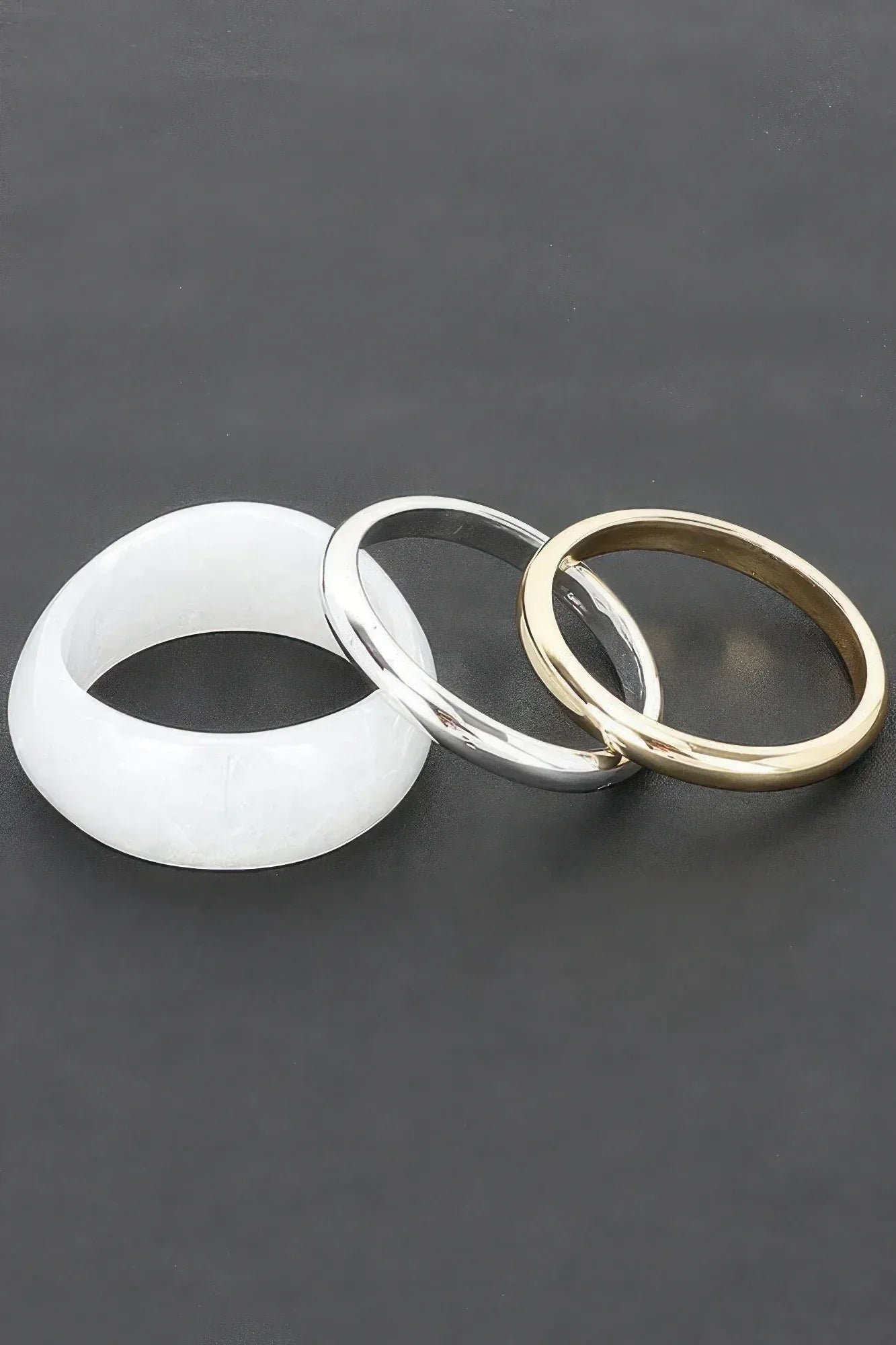 Multi Resin And Ccb Bangle Bracelet | Mixtshop LLC