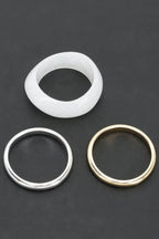 Multi Resin And Ccb Bangle Bracelet | Mixtshop LLC