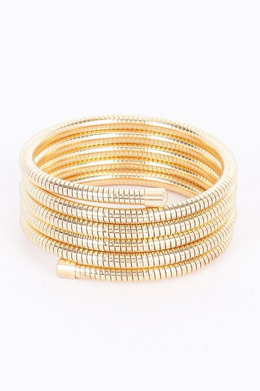 Multi Metal Spring Bracelet | Mixtshop LLC