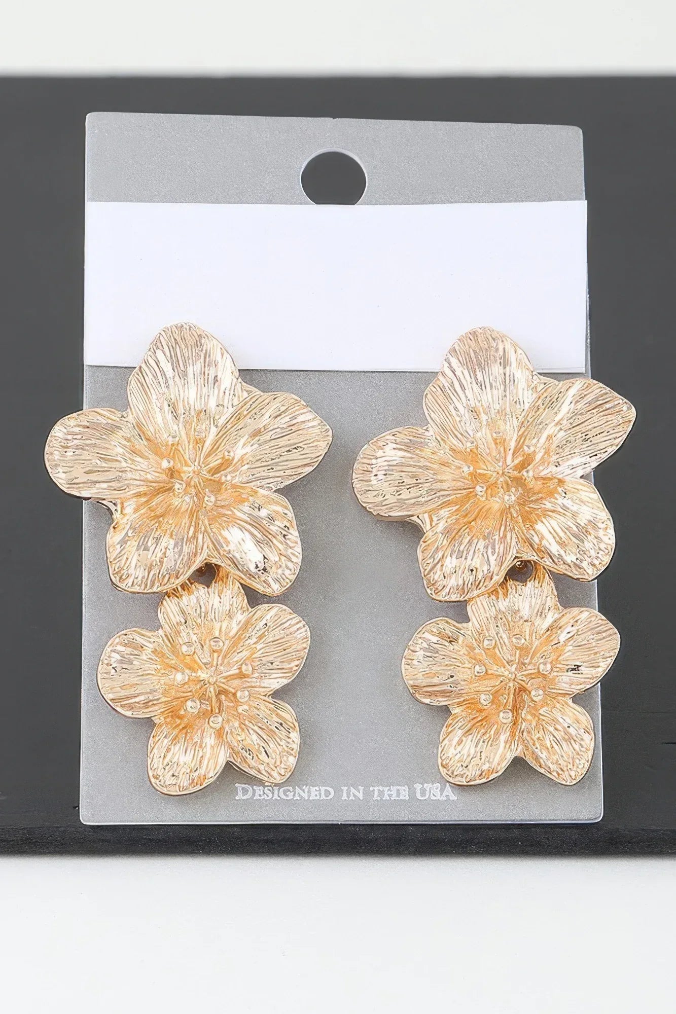 Delicate Blooming Flower Earrings | Mixtshop LLC Main image