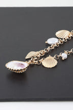 Multi Pearl N Shell Charm Necklace | Mixtshop LLC