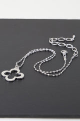 Open Clover Pendant Necklace | Mixtshop LLC