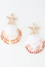 Under The Sea Clam Earrings | Mixtshop LLC