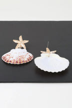 Under The Sea Clam Earrings | Mixtshop LLC
