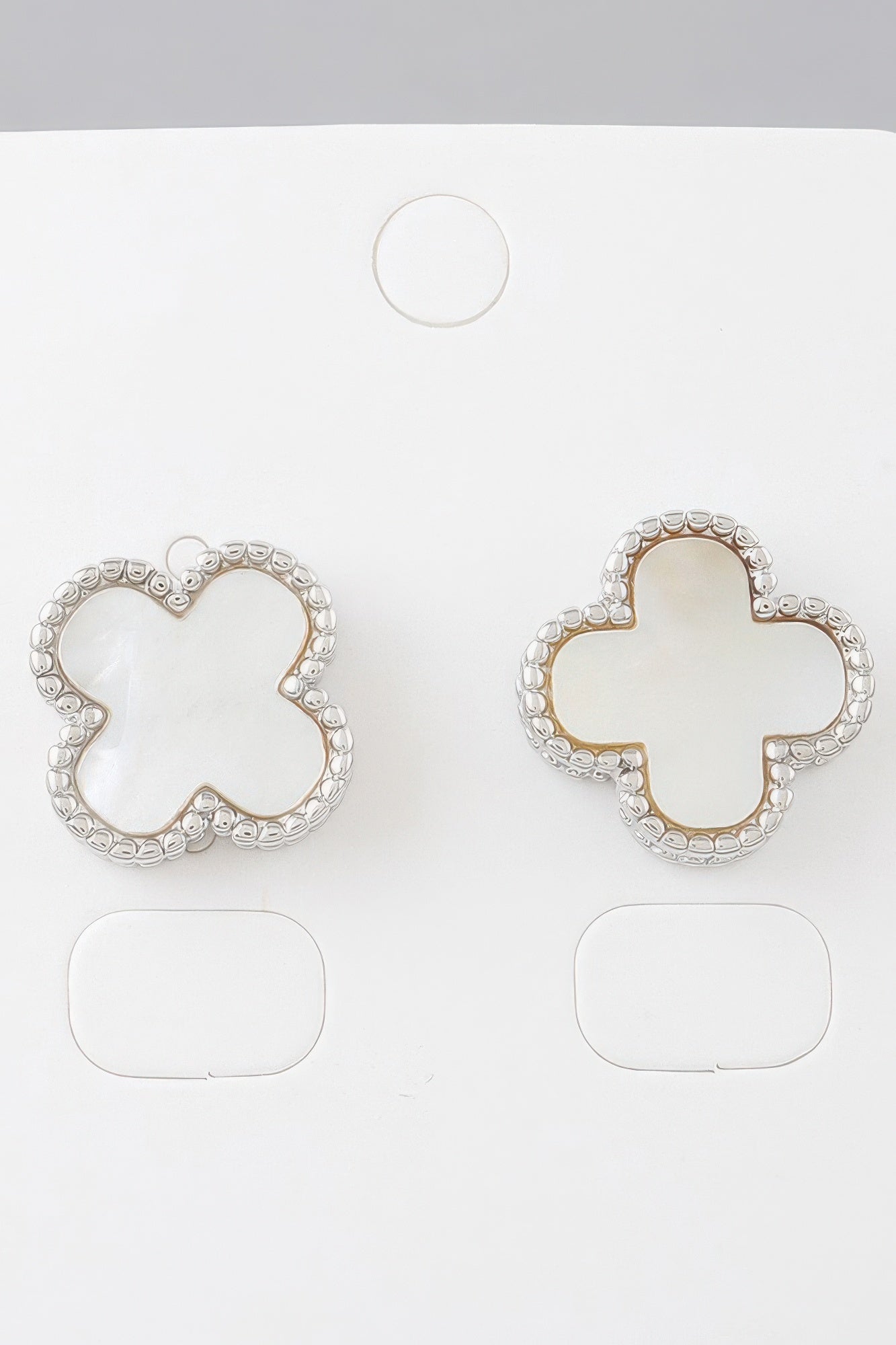 Multi Beaded Clover Stud Earrings | Mixtshop LLC