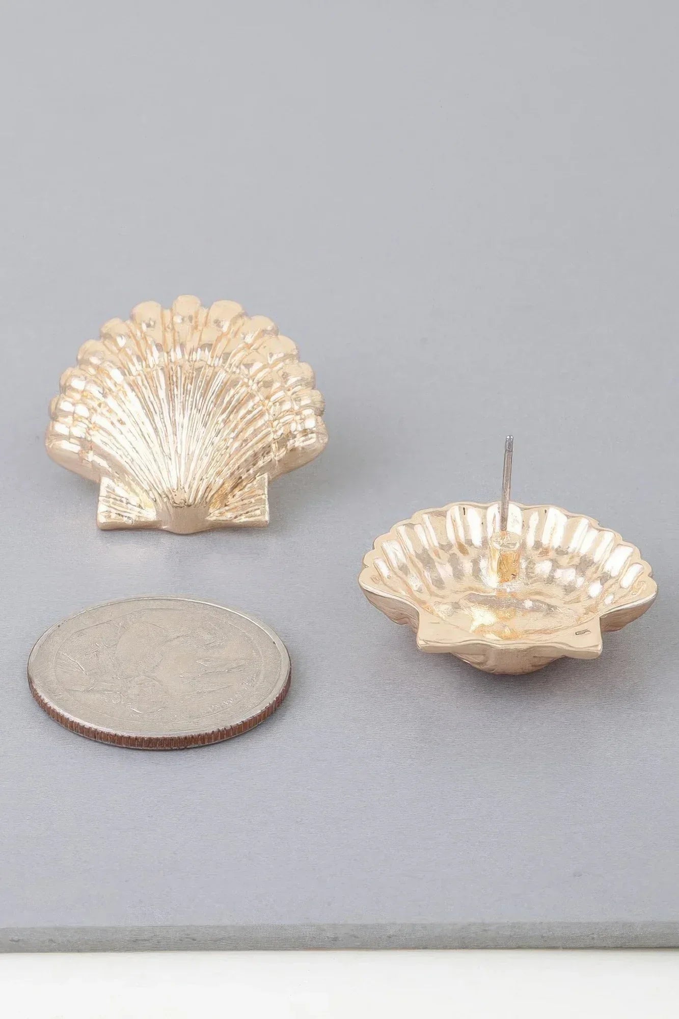 Majestic Clamshell Earrings | Mixtshop LLC