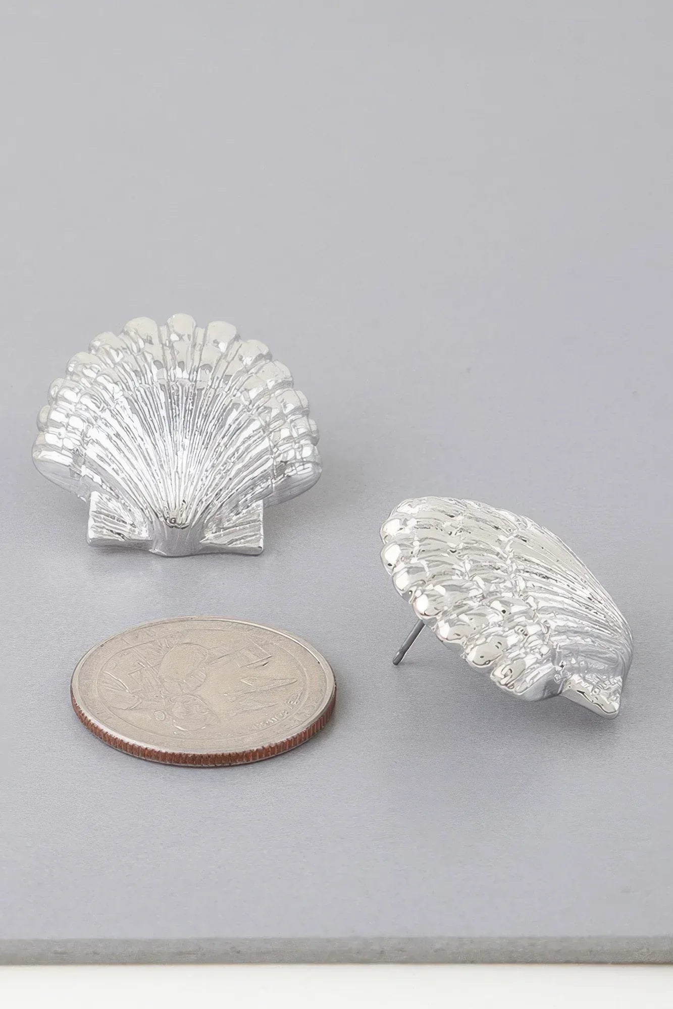 Majestic Clamshell Earrings | Mixtshop LLC