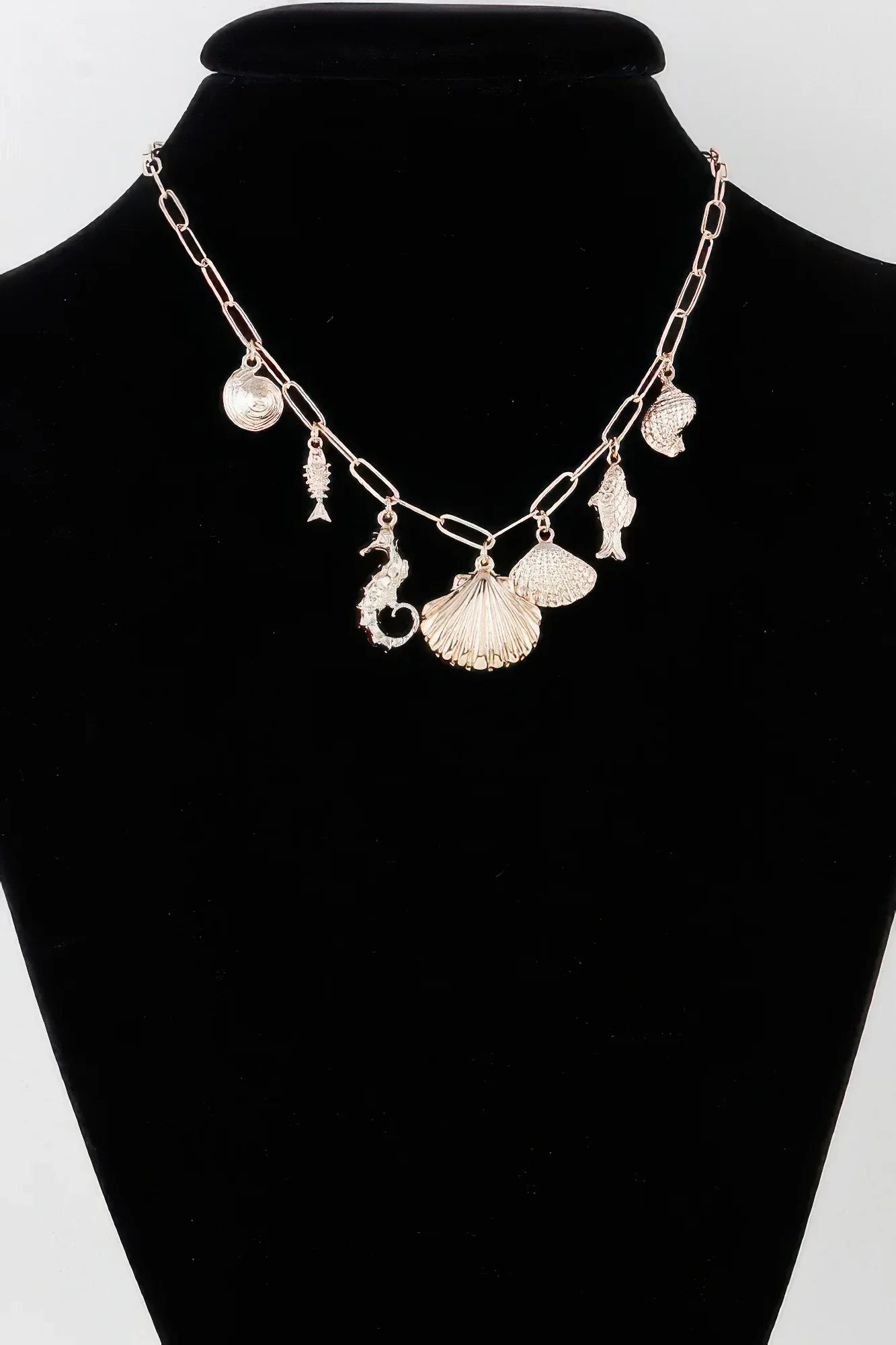The Wonderful Sea Charm Necklace | Mixtshop LLC Main image