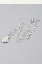 Modern Teardrop Chain Necklace | Mixtshop LLC