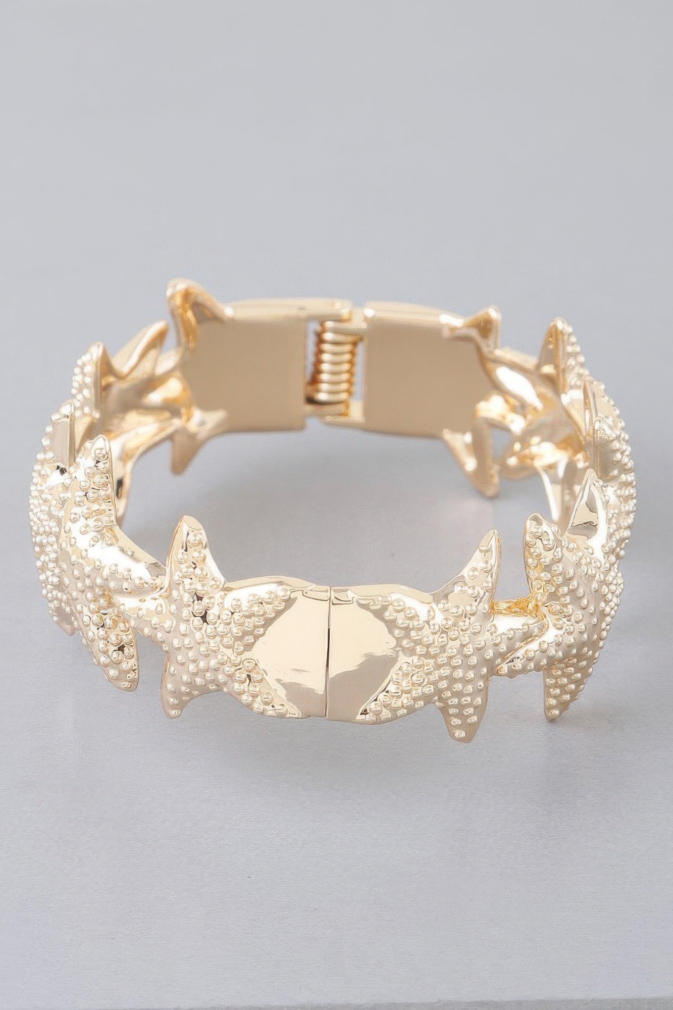Hammered Seashell Charm Bracelet | Mixtshop LLC