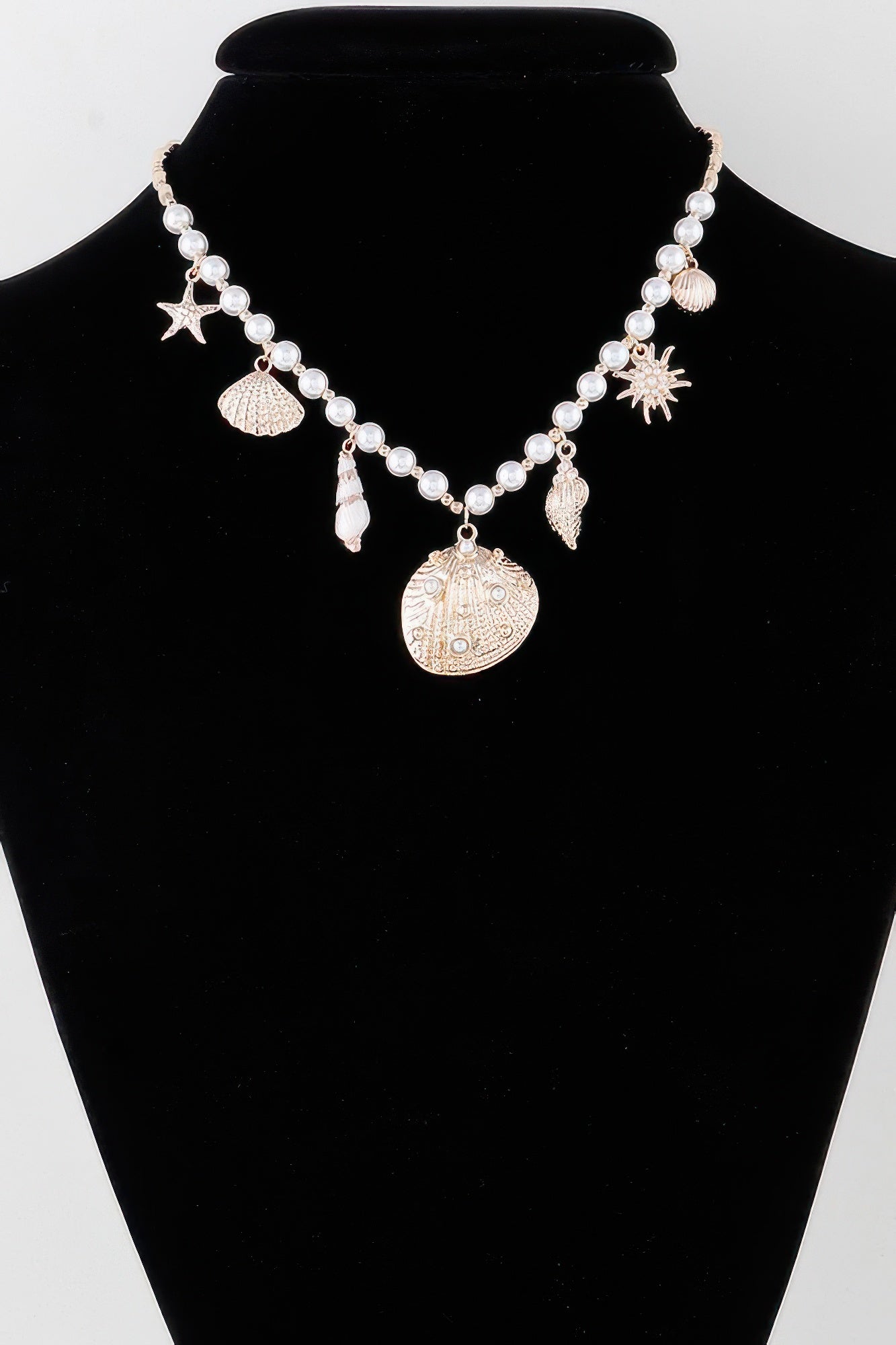 Pearled Under The Sea Charm Necklace | Mixtshop LLC