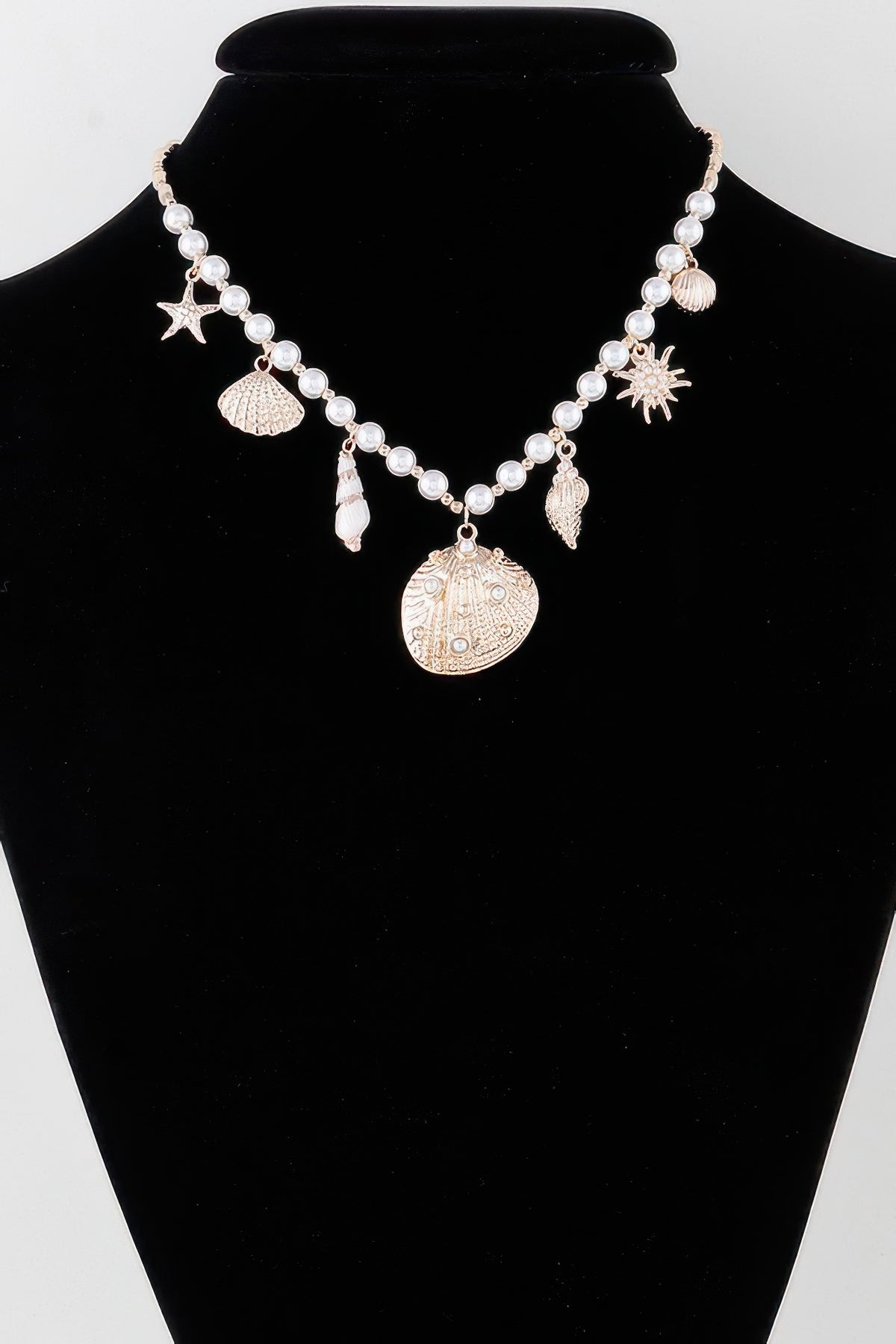 Pearled Under The Sea Charm Necklace | Mixtshop LLC