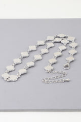 Bejeweled Clover Charm Necklace | Mixtshop LLC