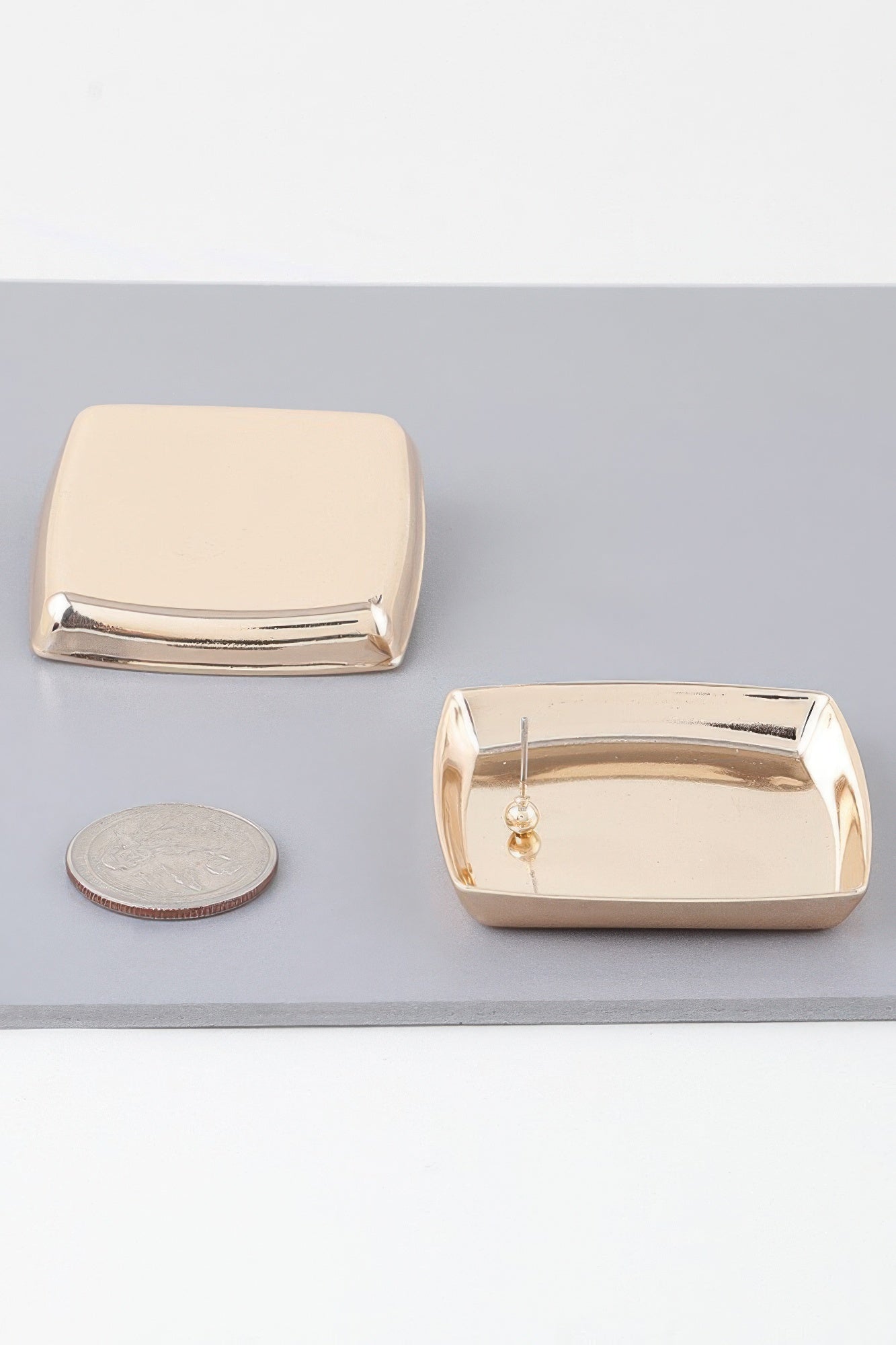 Classic Shine Frame Earrings | Mixtshop LLC