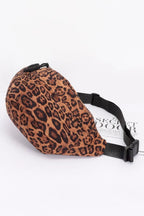 Faux Suede Leo Crossbody Bag | Mixtshop LLC