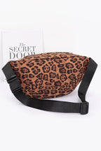 Faux Suede Leo Crossbody Bag | Mixtshop LLC