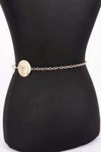 Multi Metal Chain Belt | Mixtshop LLC