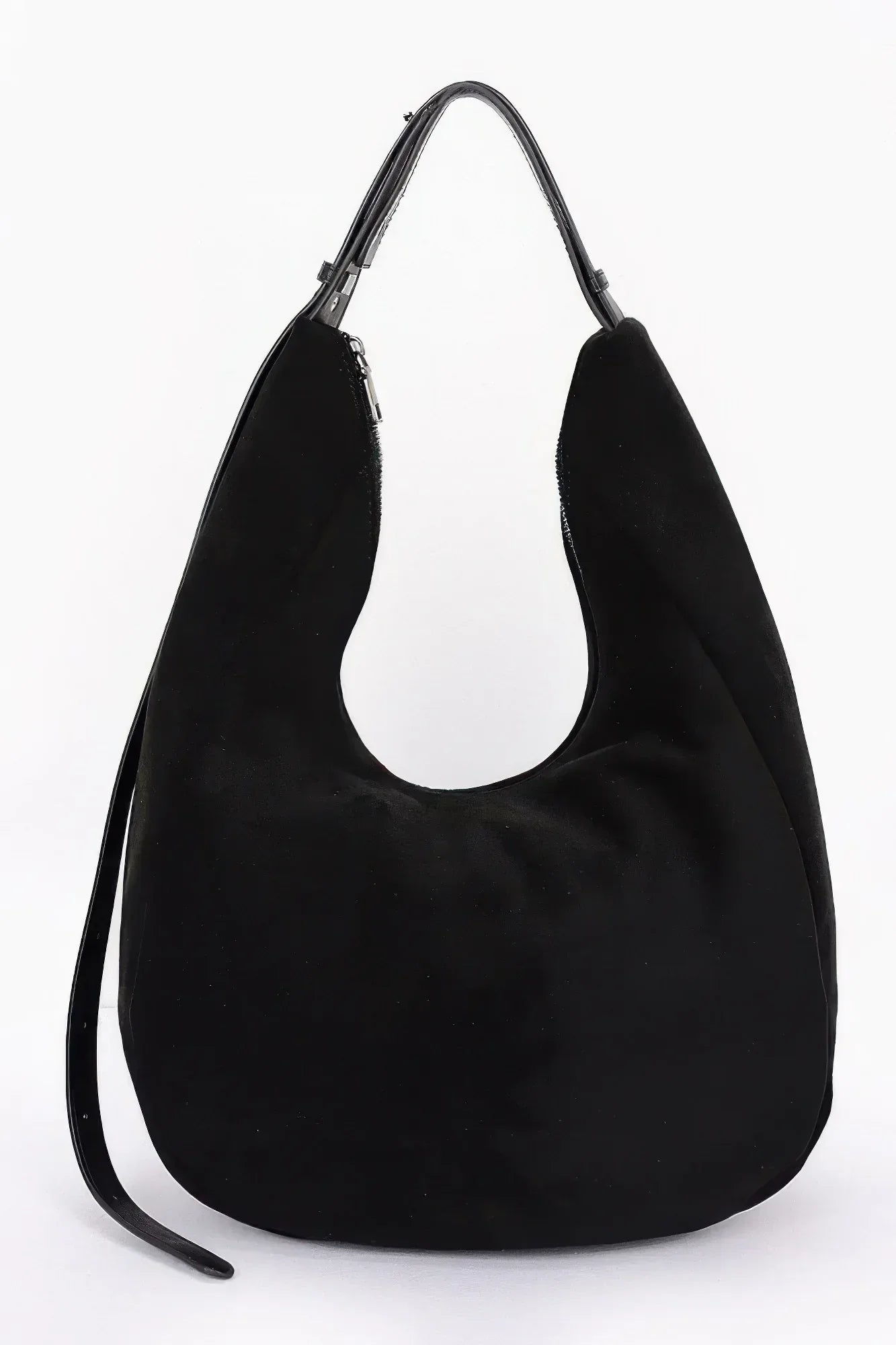 Faux Suede Bindle Bag Secondary image