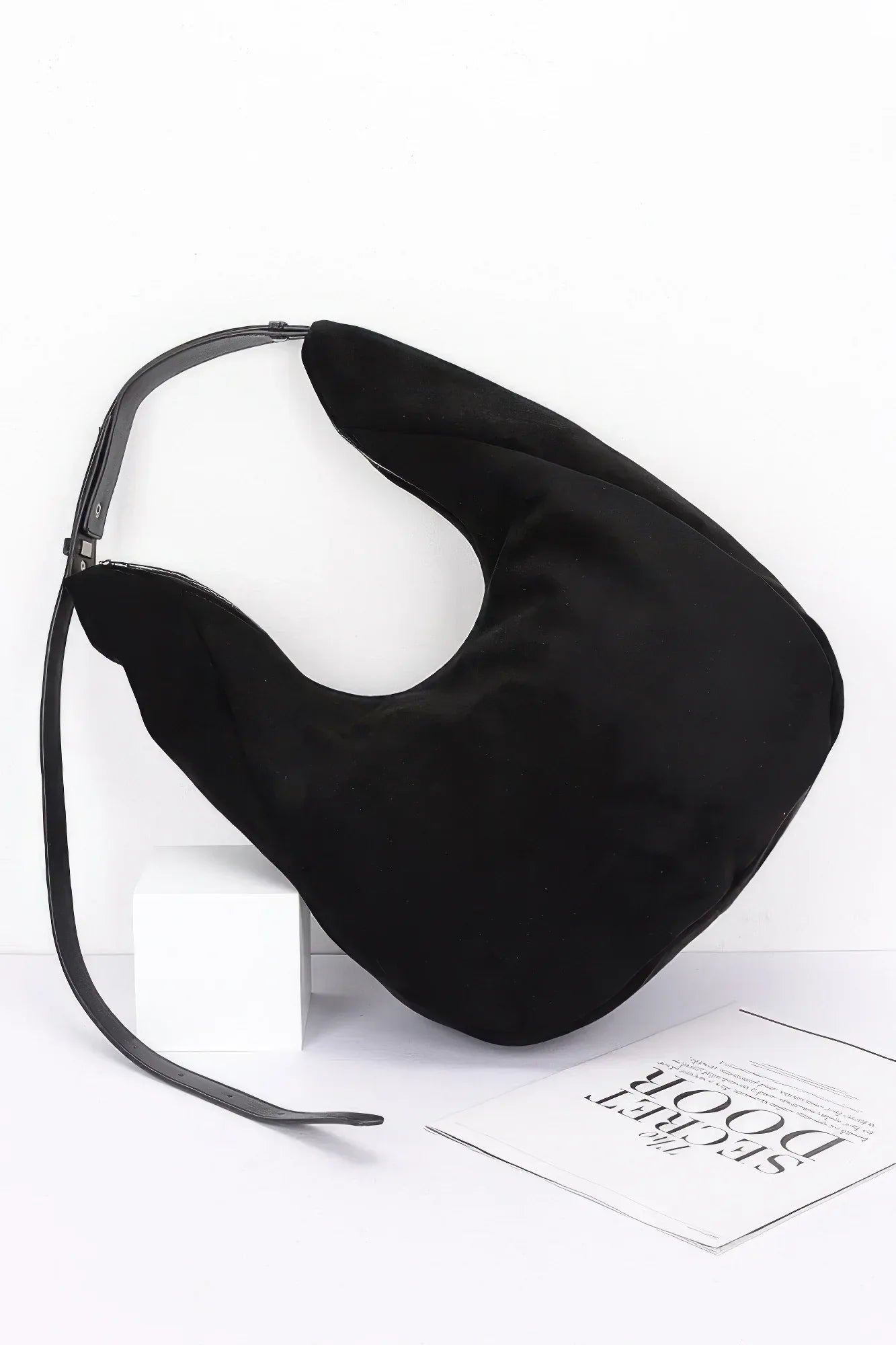 Faux Suede Bindle Bag | Mixtshop LLC