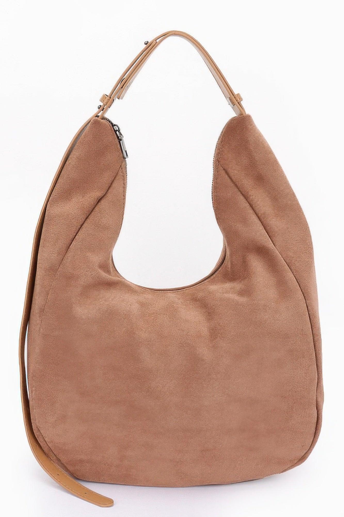 Faux Suede Bindle Bag | Mixtshop LLC