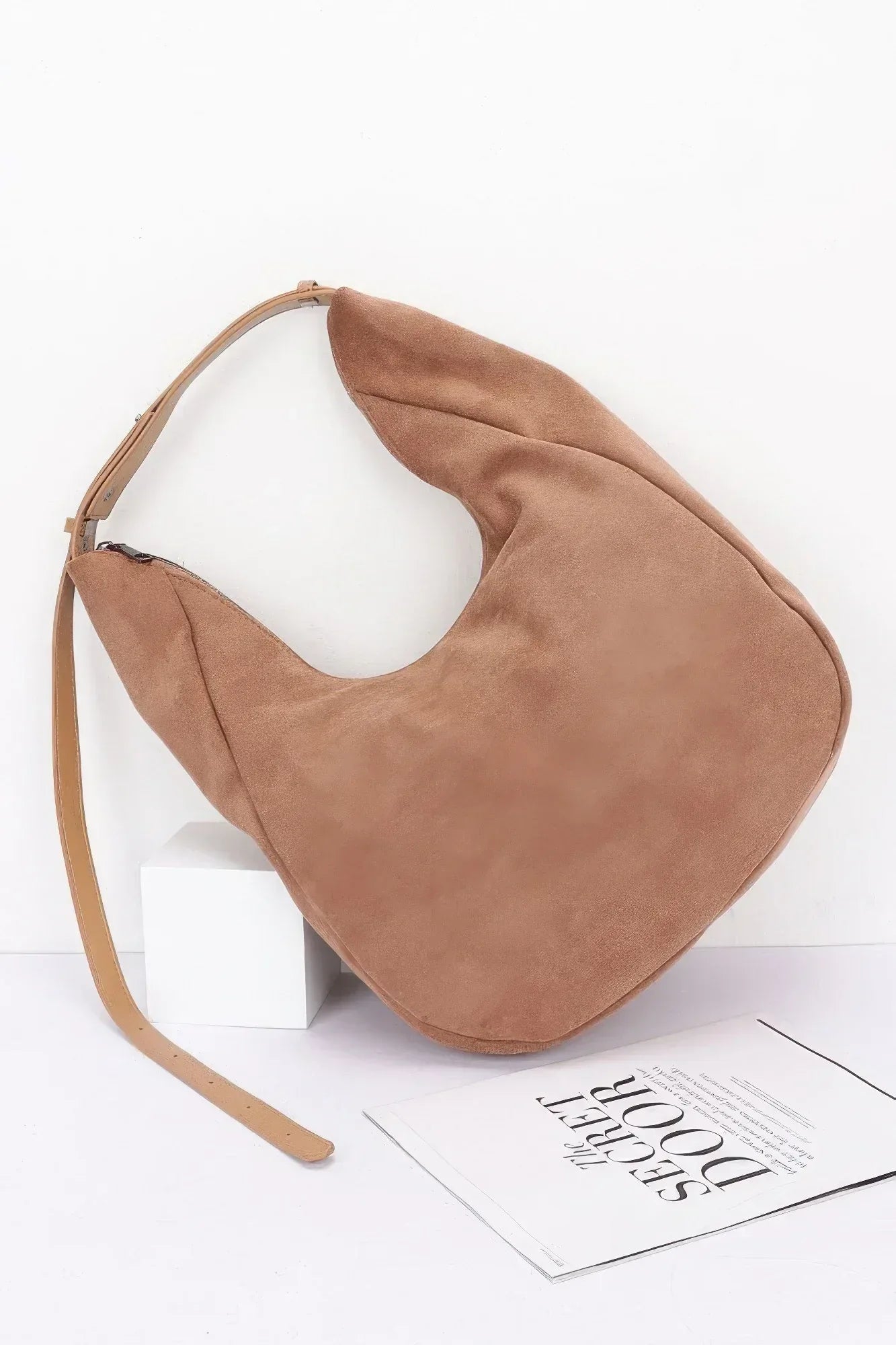 Faux Suede Bindle Bag | Mixtshop LLC
