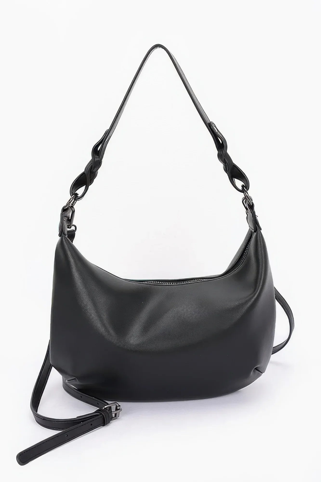 Faux Strap Shoulder Bag | Mixtshop LLC Main image