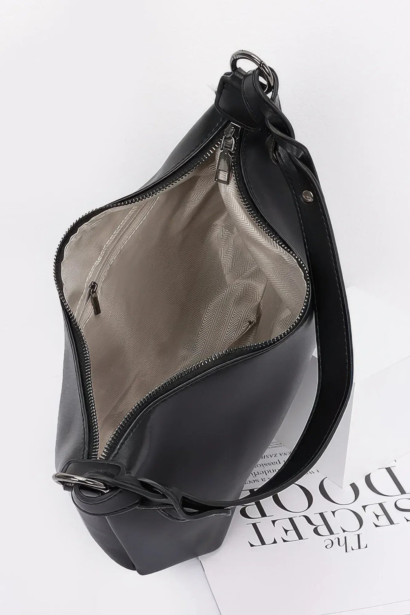 Faux Strap Shoulder Bag | Mixtshop LLC