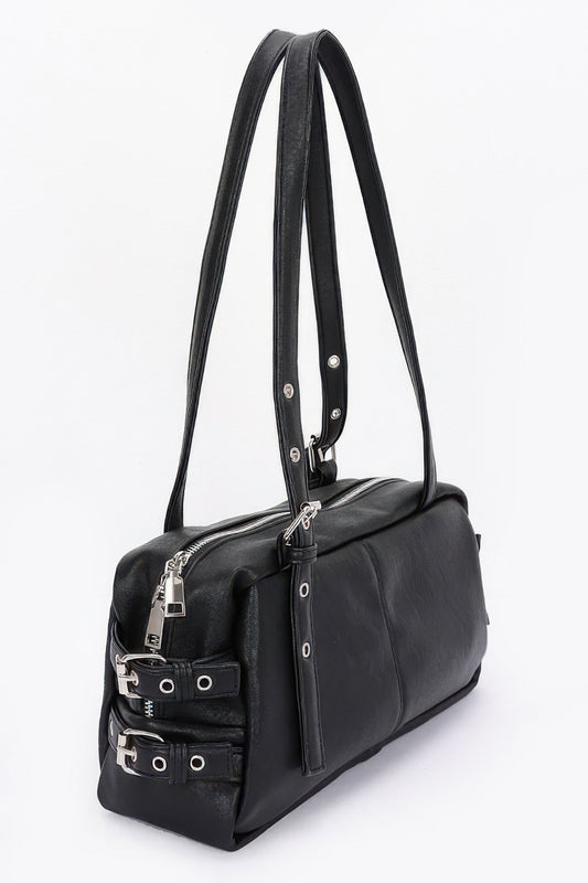 Faux Leather Sport Bag | Mixtshop LLC
