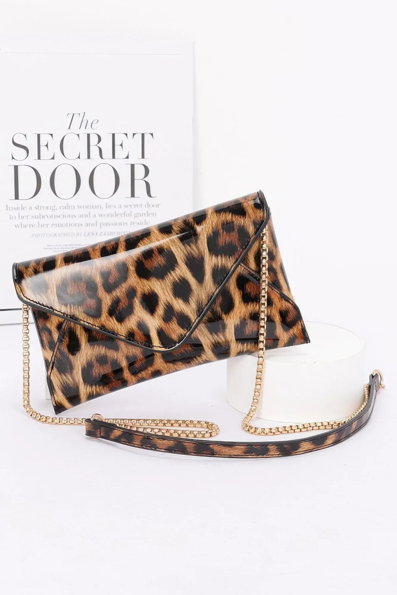 Enamel Envelope Clutch | Mixtshop LLC Main image