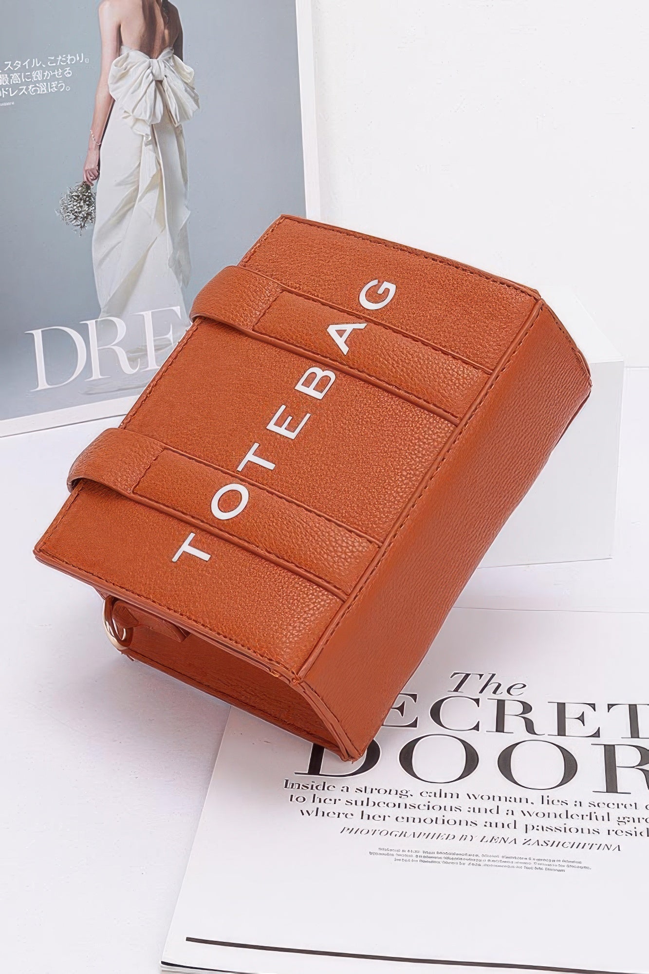 Faux Leather Tote Bag | Mixtshop LLC