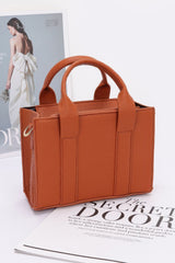 Faux Leather Tote Bag | Mixtshop LLC