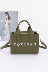 Faux Leather Tote Bag | Mixtshop LLC