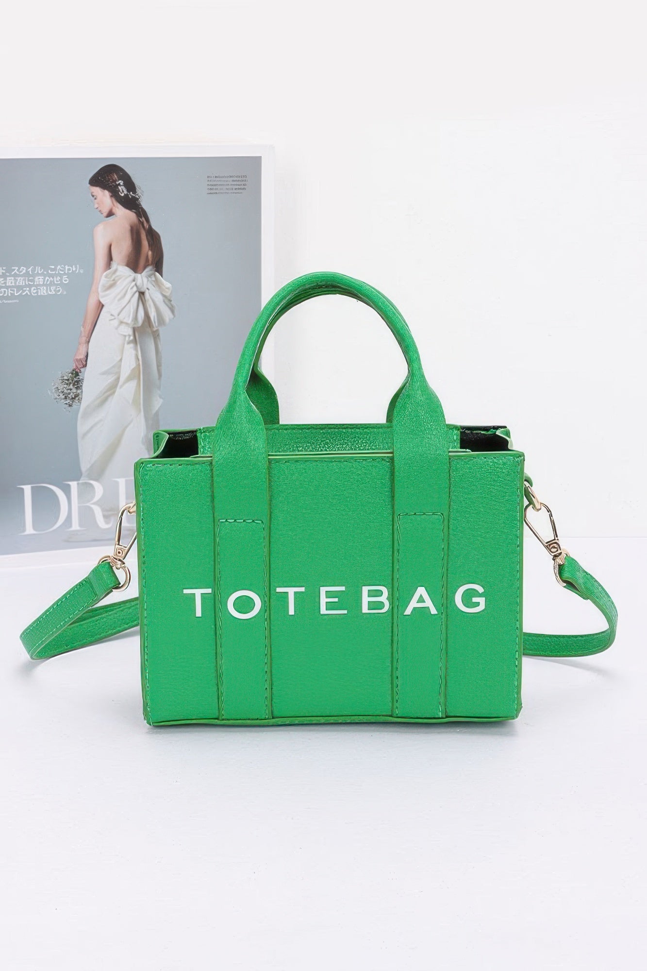 Faux Leather Tote Bag | Mixtshop LLC
