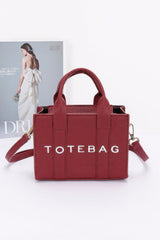 Faux Leather Tote Bag | Mixtshop LLC