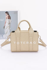 Faux Leather Tote Bag | Mixtshop LLC