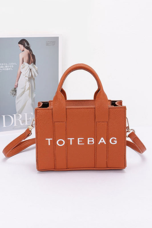 Faux Leather Tote Bag | Mixtshop LLC