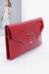 Patent Leather Flap Crossbody Bag | Mixtshop LLC