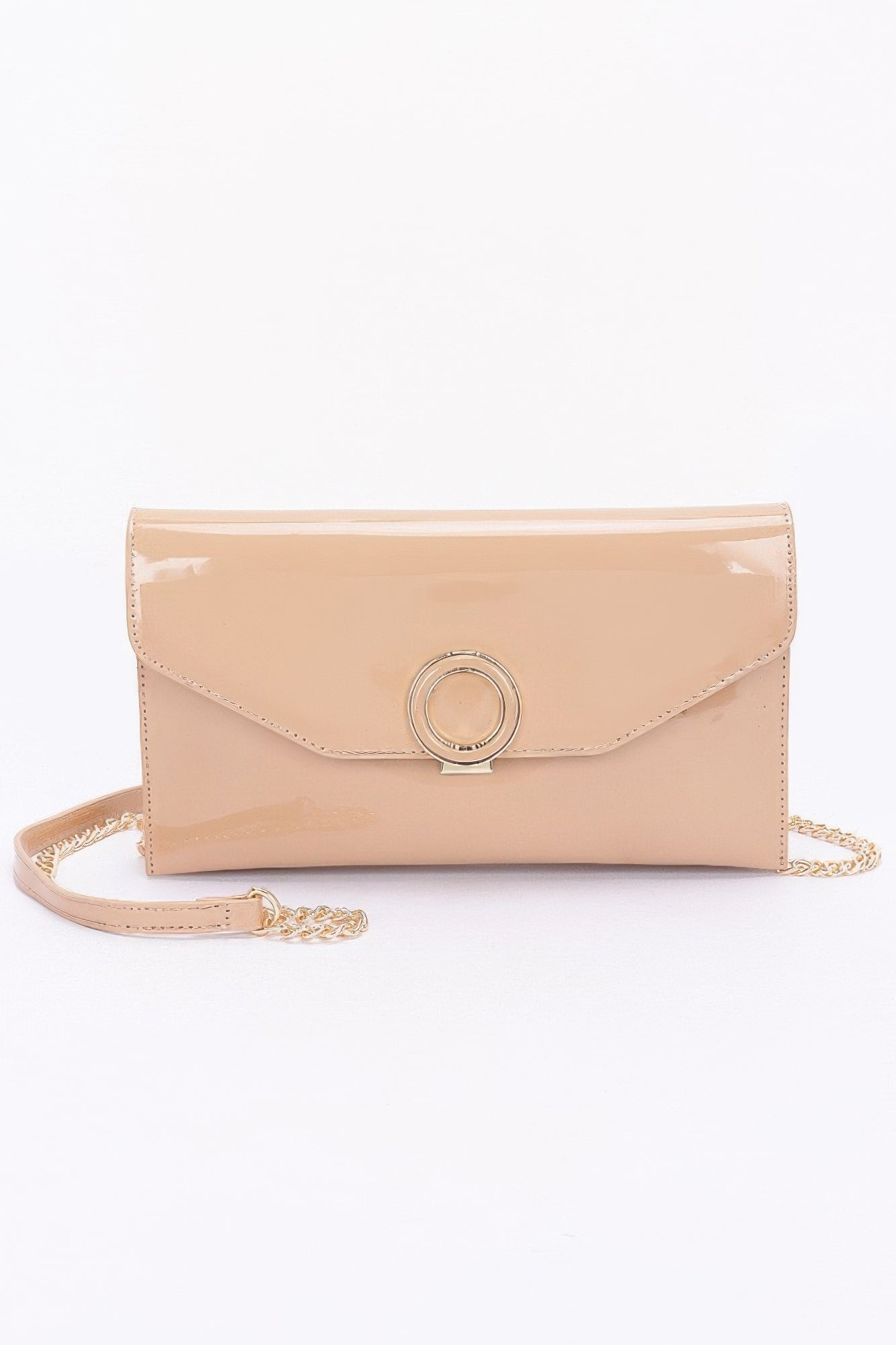 Patent Leather Flap Crossbody Bag | Mixtshop LLC