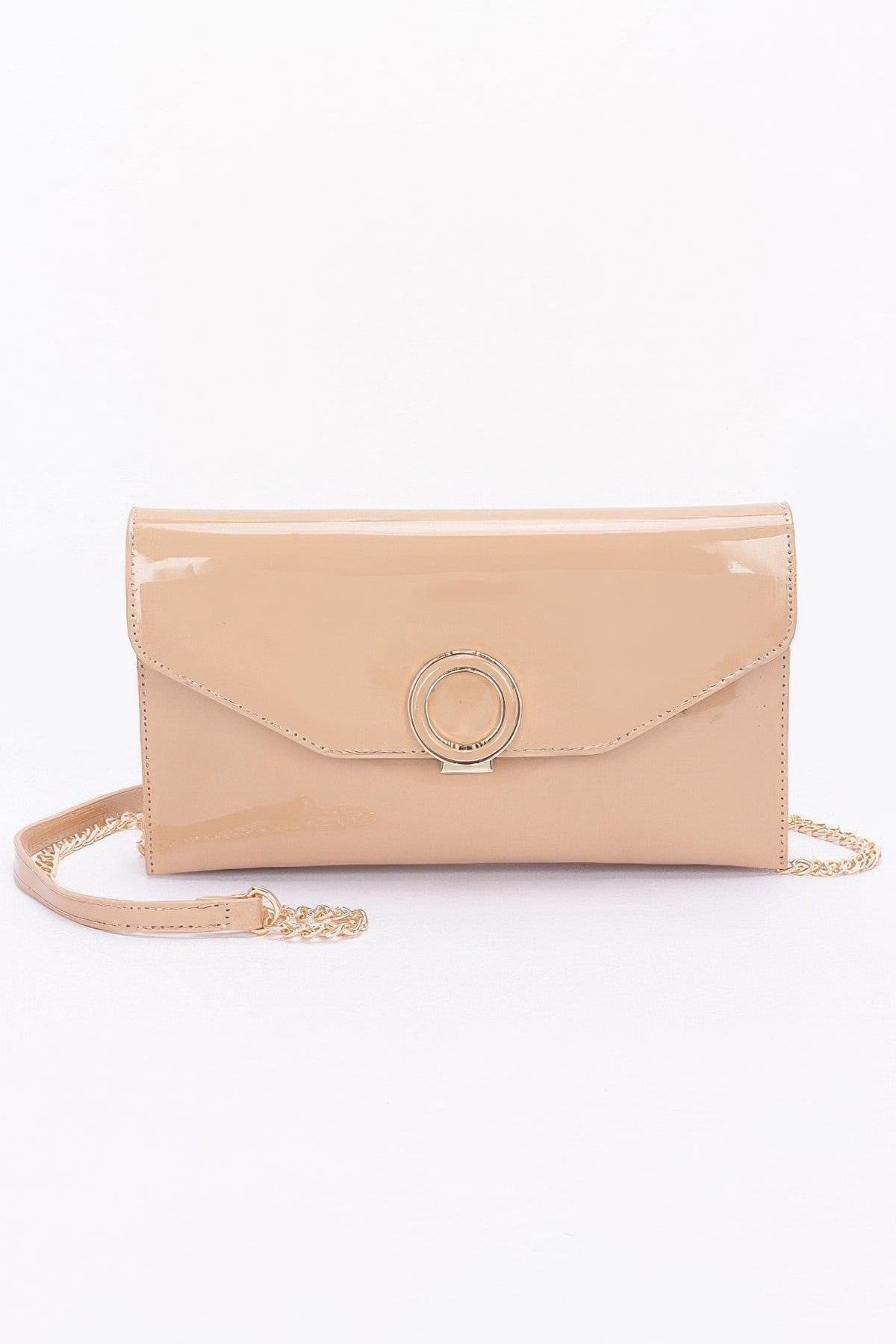 Patent Leather Flap Crossbody Bag | Mixtshop LLC