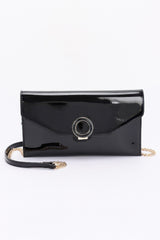 Patent Leather Flap Crossbody Bag | Mixtshop LLC