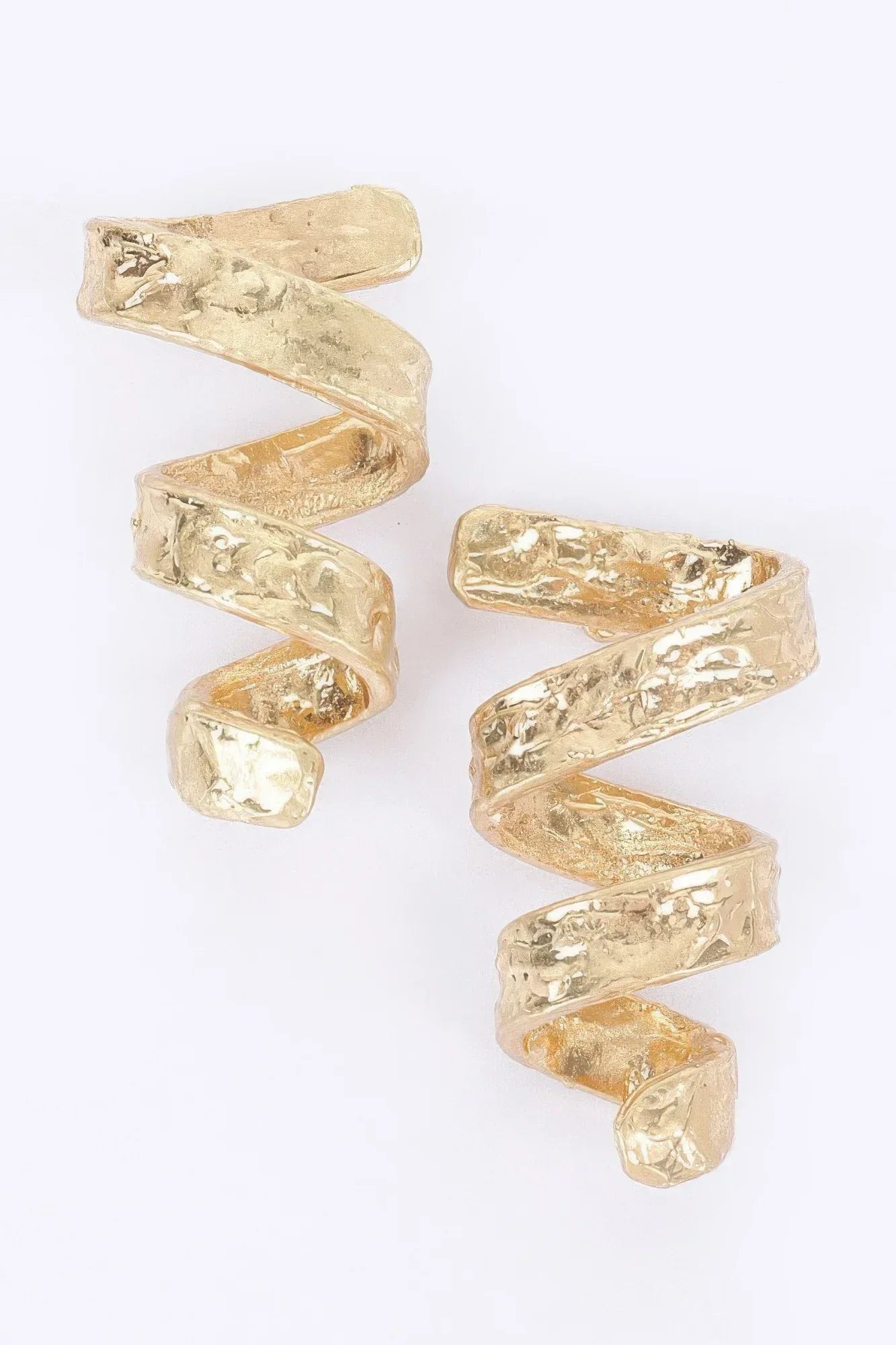 Gold Plated Metal Earring | Mixtshop LLC Main image