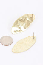 Gold Plated Metal Earring | Mixtshop LLC