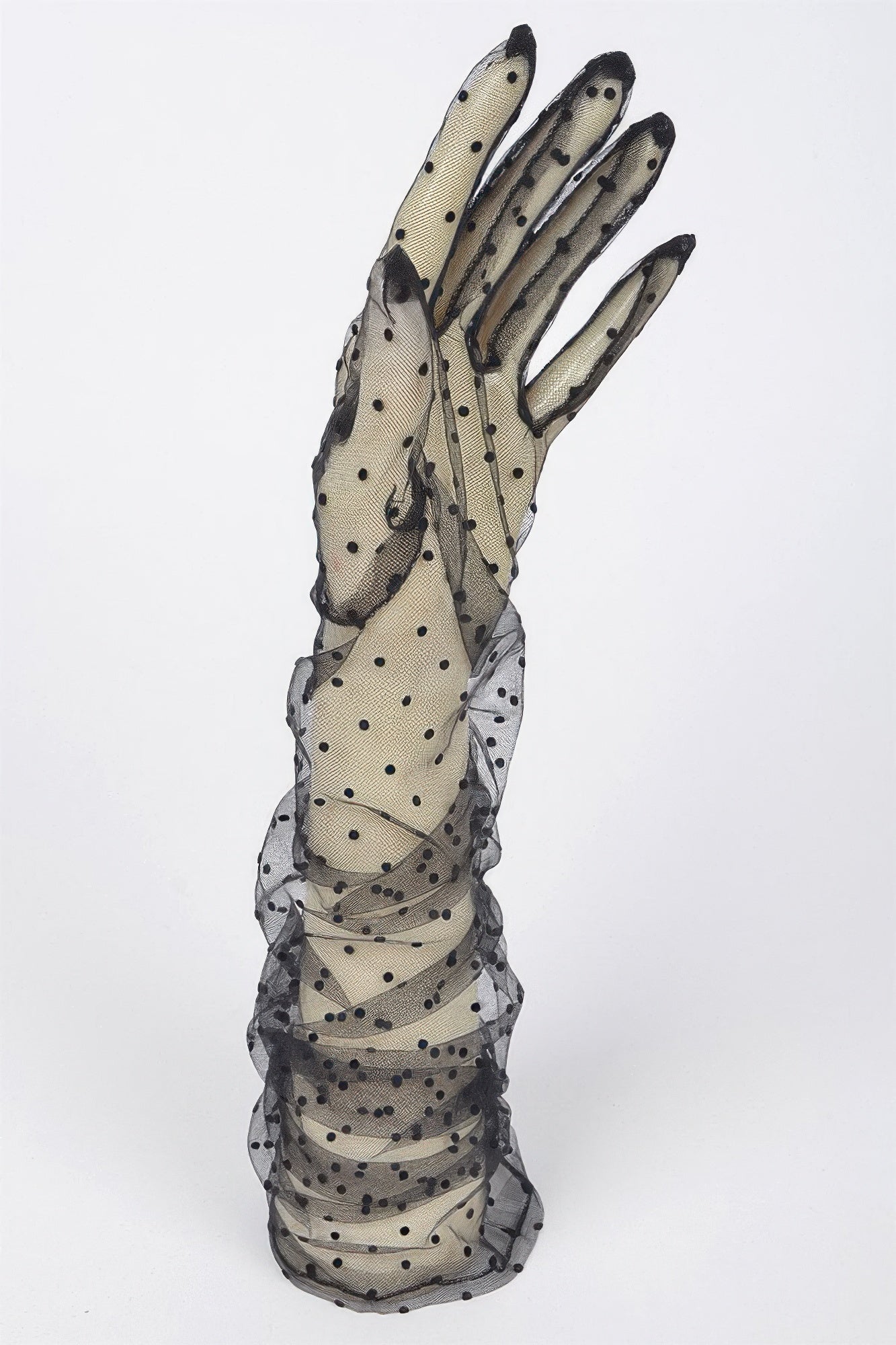 Long Polka Dot Gloves Secondary image