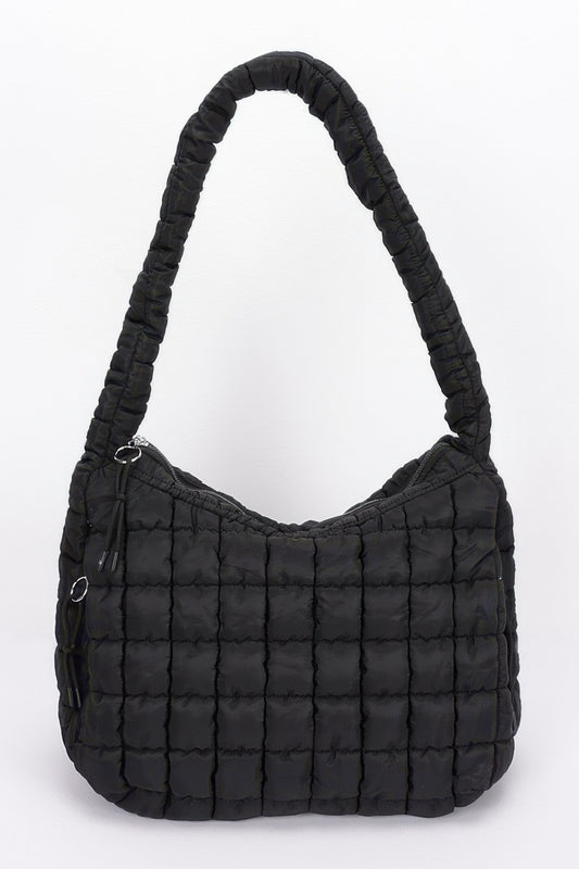 Quilted Nylon Padded Crossbody Bag | Mixtshop LLC