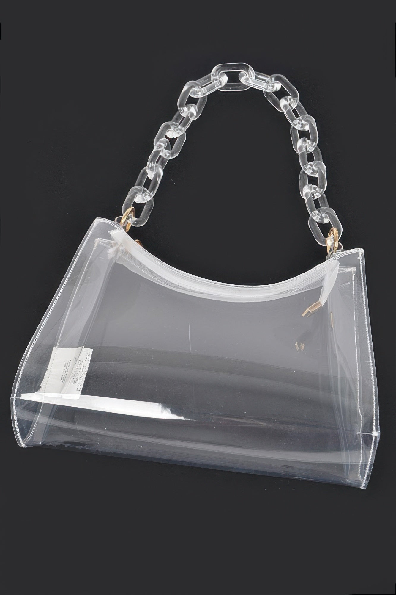 Transparent Chain Shoulder Bag | Mixtshop LLC