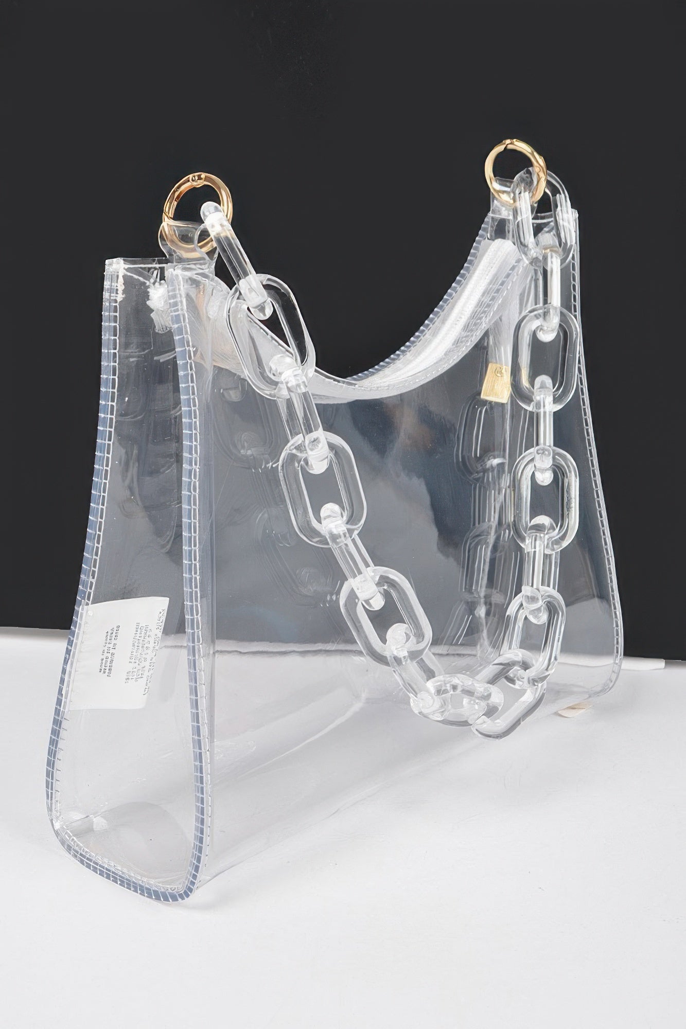 Transparent Chain Shoulder Bag | Mixtshop LLC