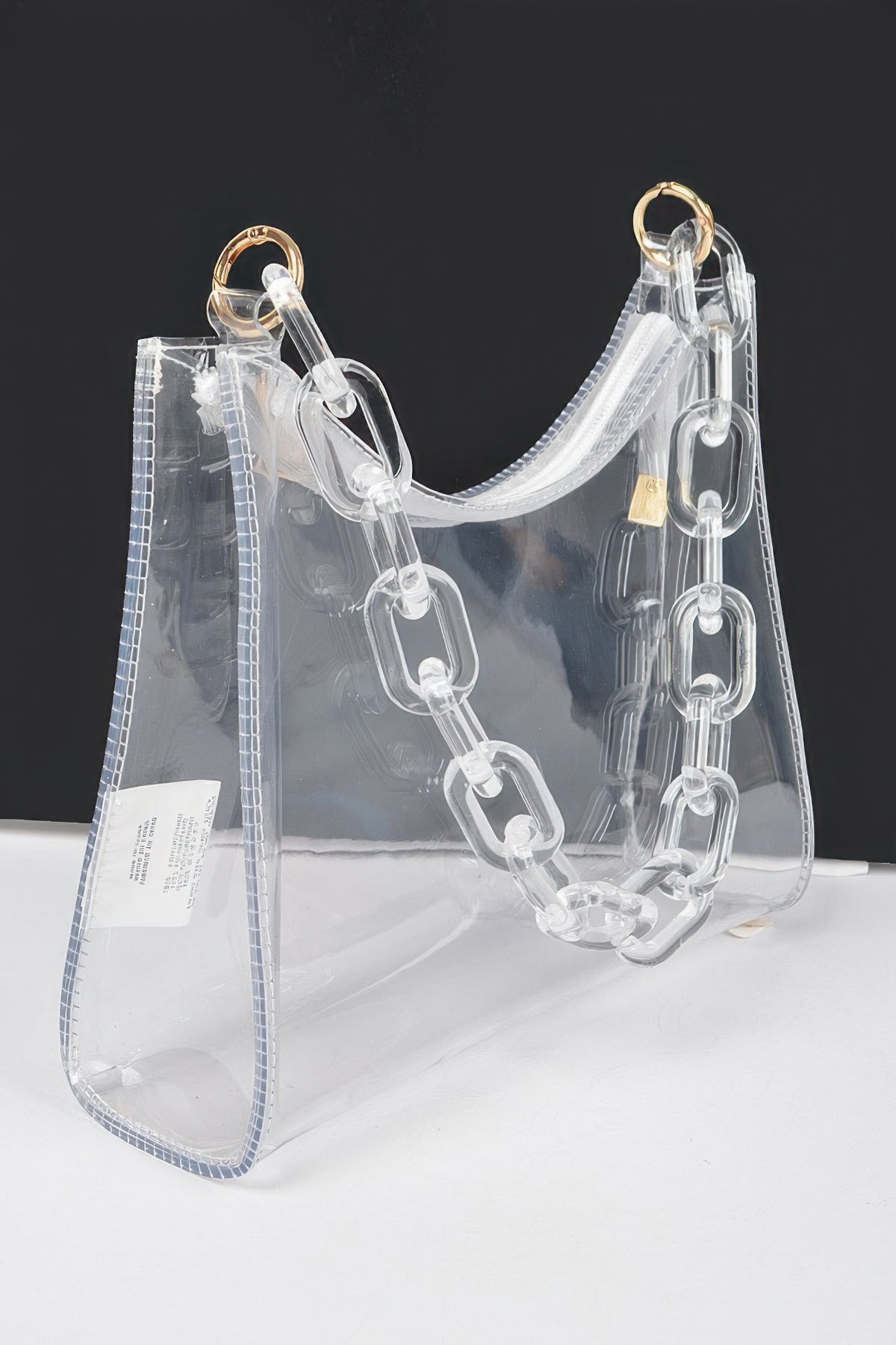 Transparent Chain Shoulder Bag | Mixtshop LLC