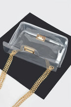 Transparent Flap Crossbody Bag | Mixtshop LLC
