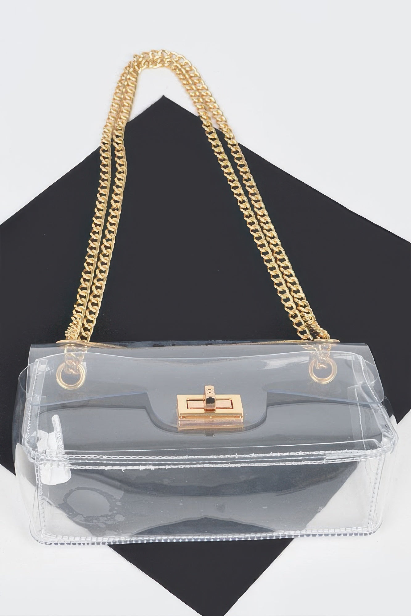 Transparent Flap Crossbody Bag | Mixtshop LLC