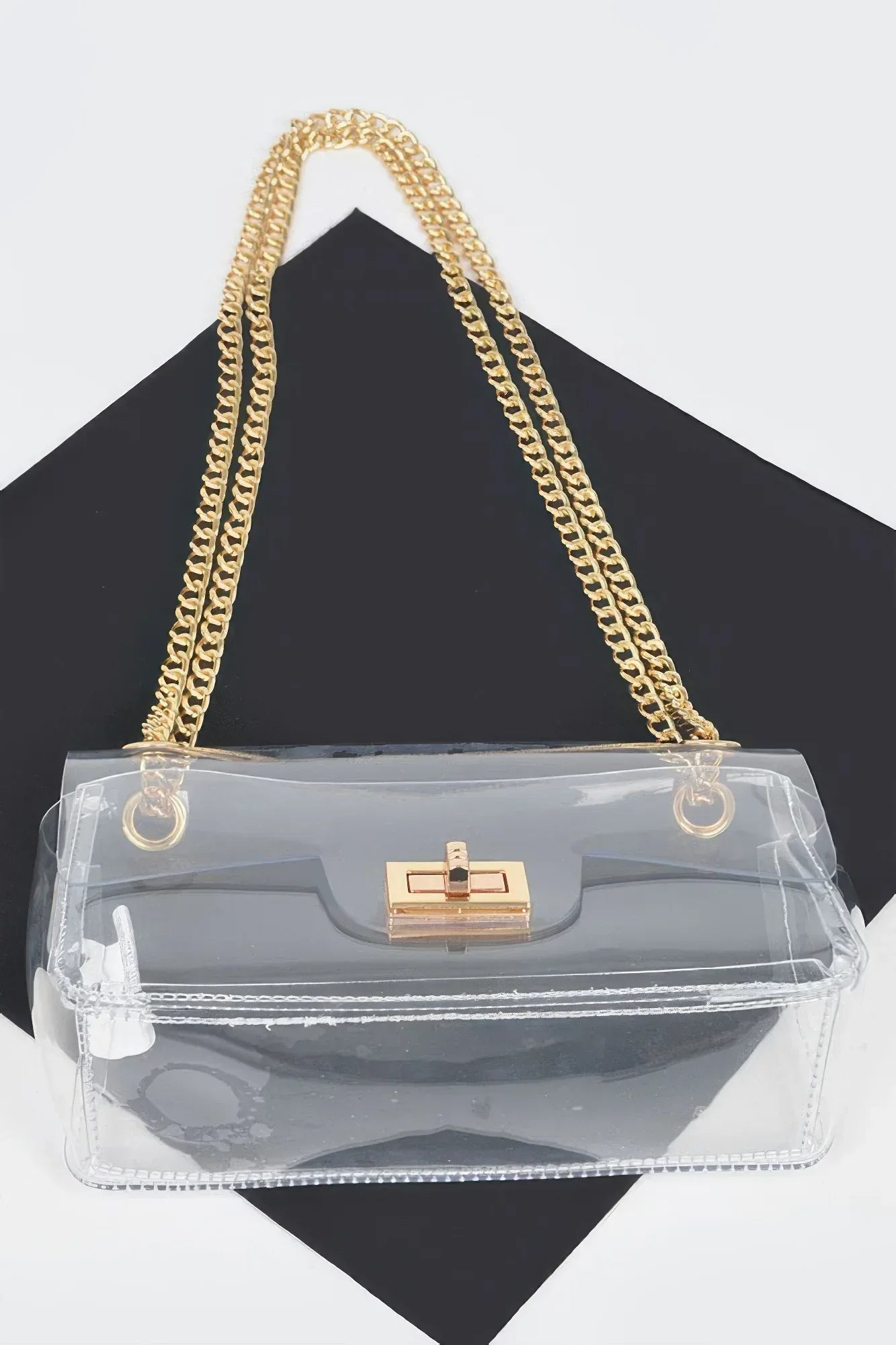 Transparent Flap Crossbody Bag | Mixtshop LLC